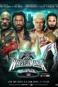 عرض رسلمينيا WWE WrestleMania 40 Night 1 2024